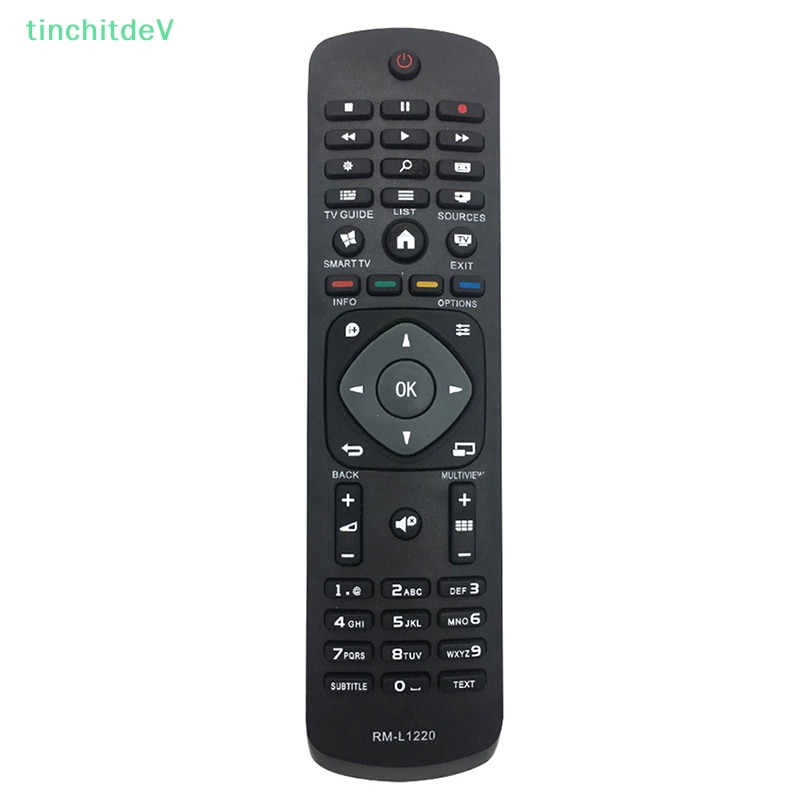 Điều Khiển Từ Xa RM-L1220 Thông Dụng Màu Đen Bằng ABS Chất Lượng Cao Cho TV Philips