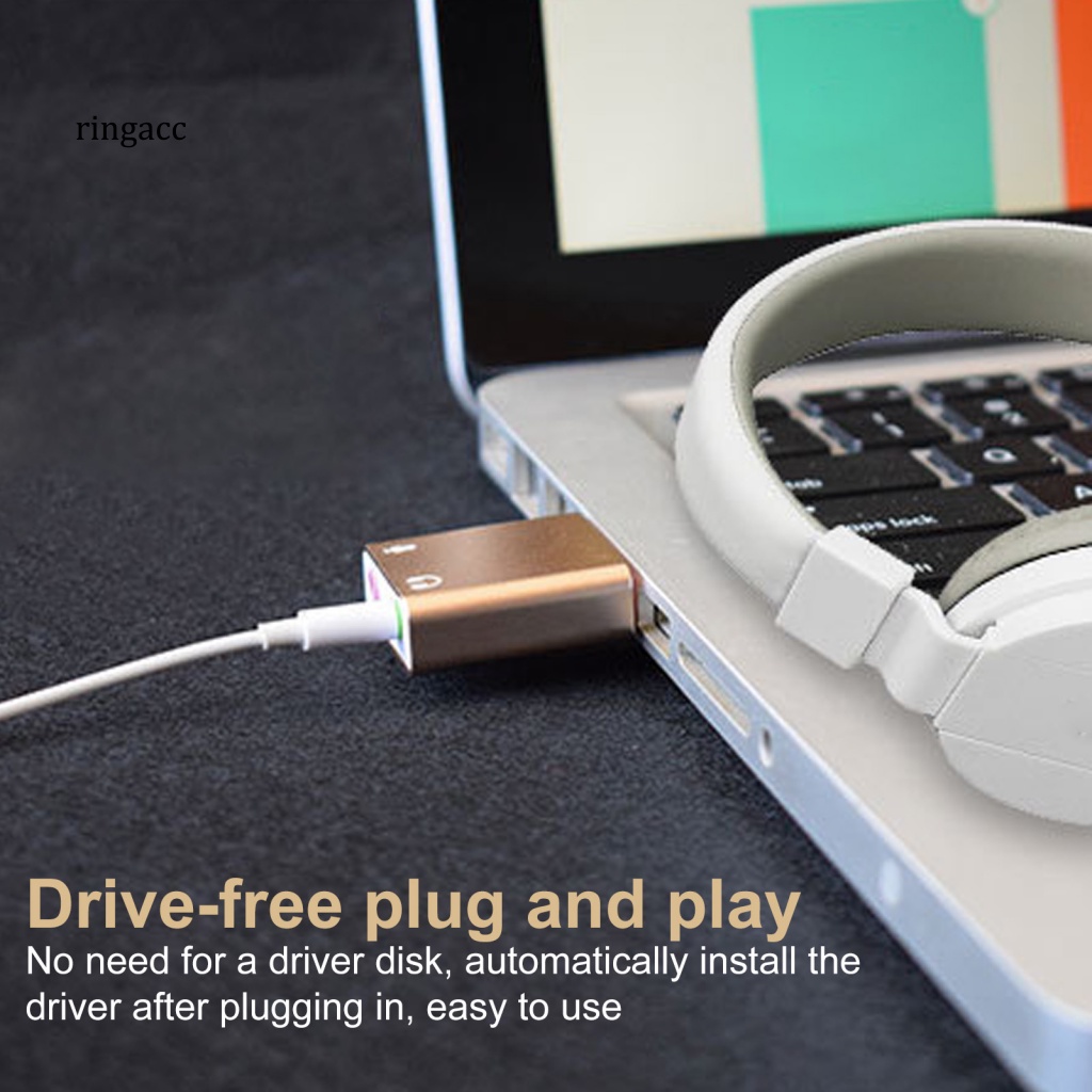 Thẻ Âm Thanh Chuyển Đổi Giao Diện USB Độ Trung Thực Cao Cho Máy Tính