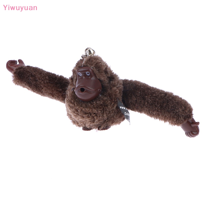 < Yiwuyuan > Móc Khóa Hình Khỉ Nhồi Bông Dễ Thương Trang Sức Cho Búp Bê Nữ