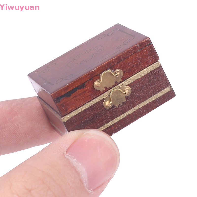 1 Bộ Hộp Trang Sức Mini Cho Nhà Búp Bê