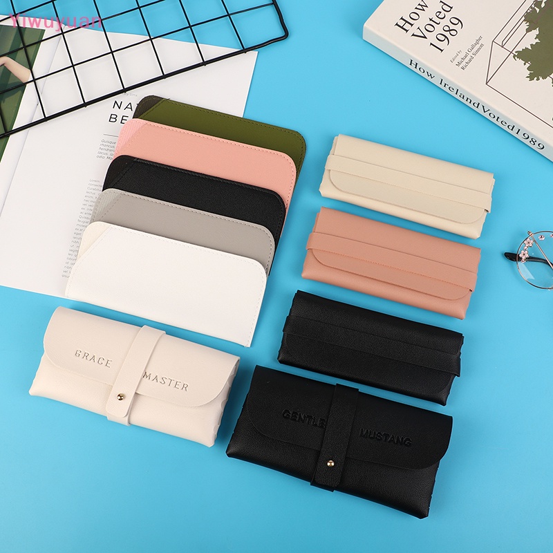 1 Túi Da PU BảO Vệ KíNh MáT Cho Trẻ Em / NgườI LớN