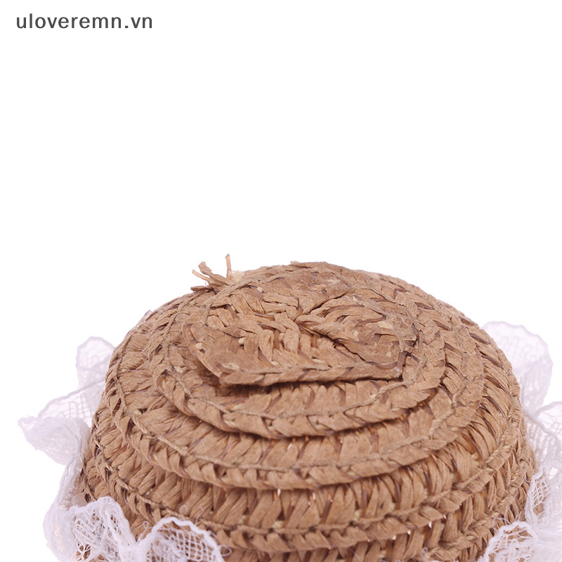 Giỏ Đan Lát Đựng Thức Ăn Mini Trang Trí Nhà Búp Bê