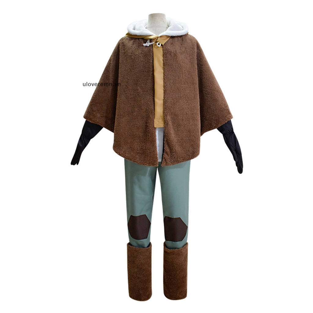 Uloveremn To-Your-Eternal Áo Choàng Lông Xù Hóa Trang Nhân Vật Anime Undead Kèm Quần