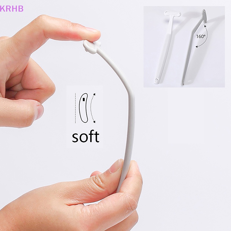 1 Dụng Cụ Nạo Làm Sạch Lưỡi An Toàn Cho Trẻ Em Và Người Lớn Mới