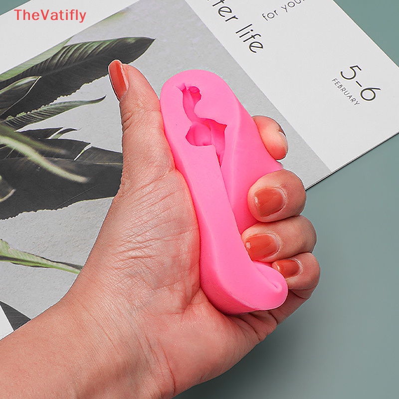 1 Khuôn Làm Bánh Bằng Silicone Hình Trái Tim Bộ Não DIY