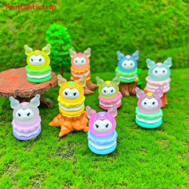 [Fantastictrip] Set 5 Mô Hình Búp Bê Mini Phát Sáng Trong Bóng Tối Trang Trí Tiểu Cảnh Craf Mới