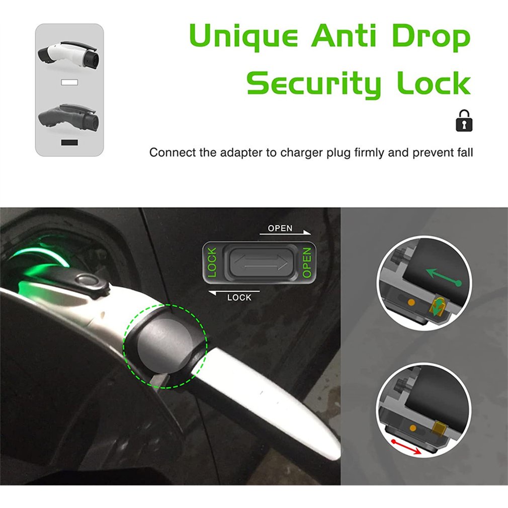 J1772S Evss Adapter High Powered Chargers Electric Vehicle Compatible Charging [Q/14]