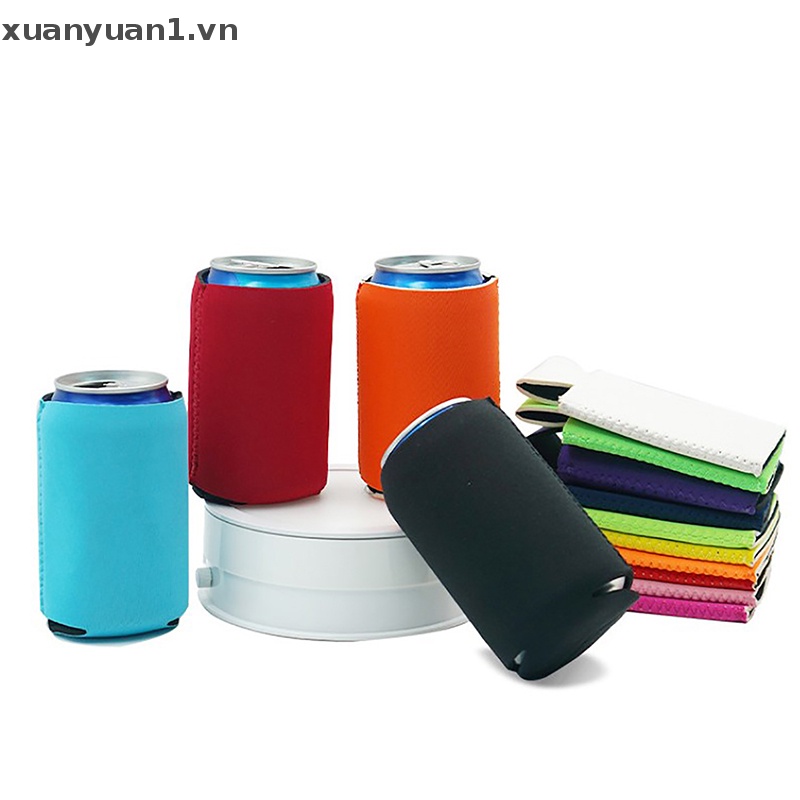 Vỏ Bọc Bảo Vệ Cốc Uống Bia / Nước Bằng Cao Su Tổng Hợp Tiện Dụng Mang Theo