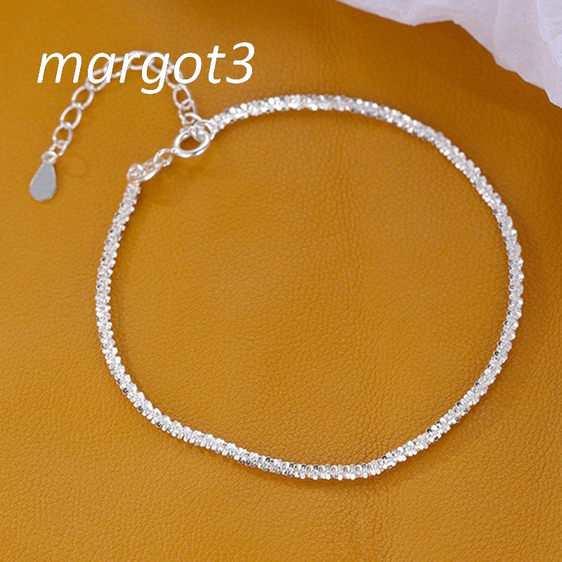 Vòng Đeo Tay Màu Bạc Sáng Bóng Họa Tiết Galaxy Thời Trang Sang Trọng Cho Nữ