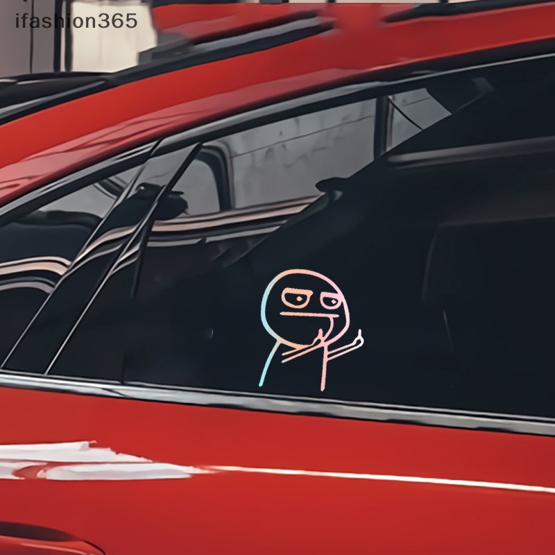Sticker Dán Trang Trí Xe Hơi Họa Tiết Hoạt Hình Vui Nhộn Ifashion ifashion365