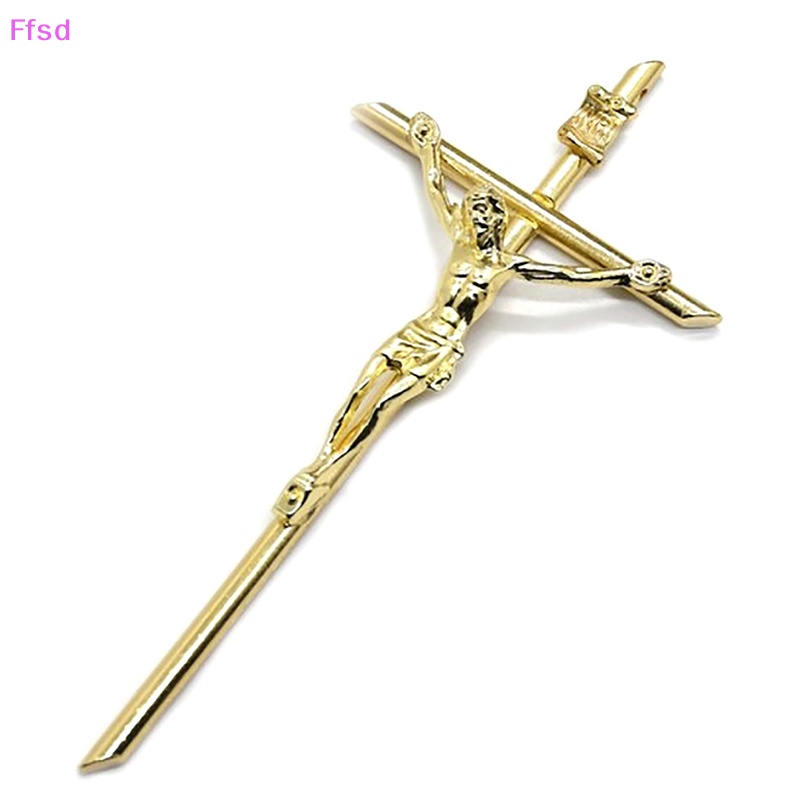 Quạt Cầm Tay Gắn Tường Bằng Kim Loại Màu Vàng 5.8 * 12cm Dùng Làm Quà Tặng Cho Bà