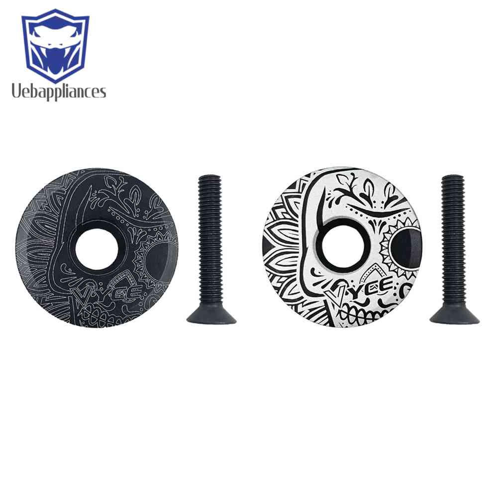 Nắp Đậy Phuộc Trước Kèm Ốc Vít 28.6mm Chuyên Dụng Cho Xe Đạp Leo Núi Ốp