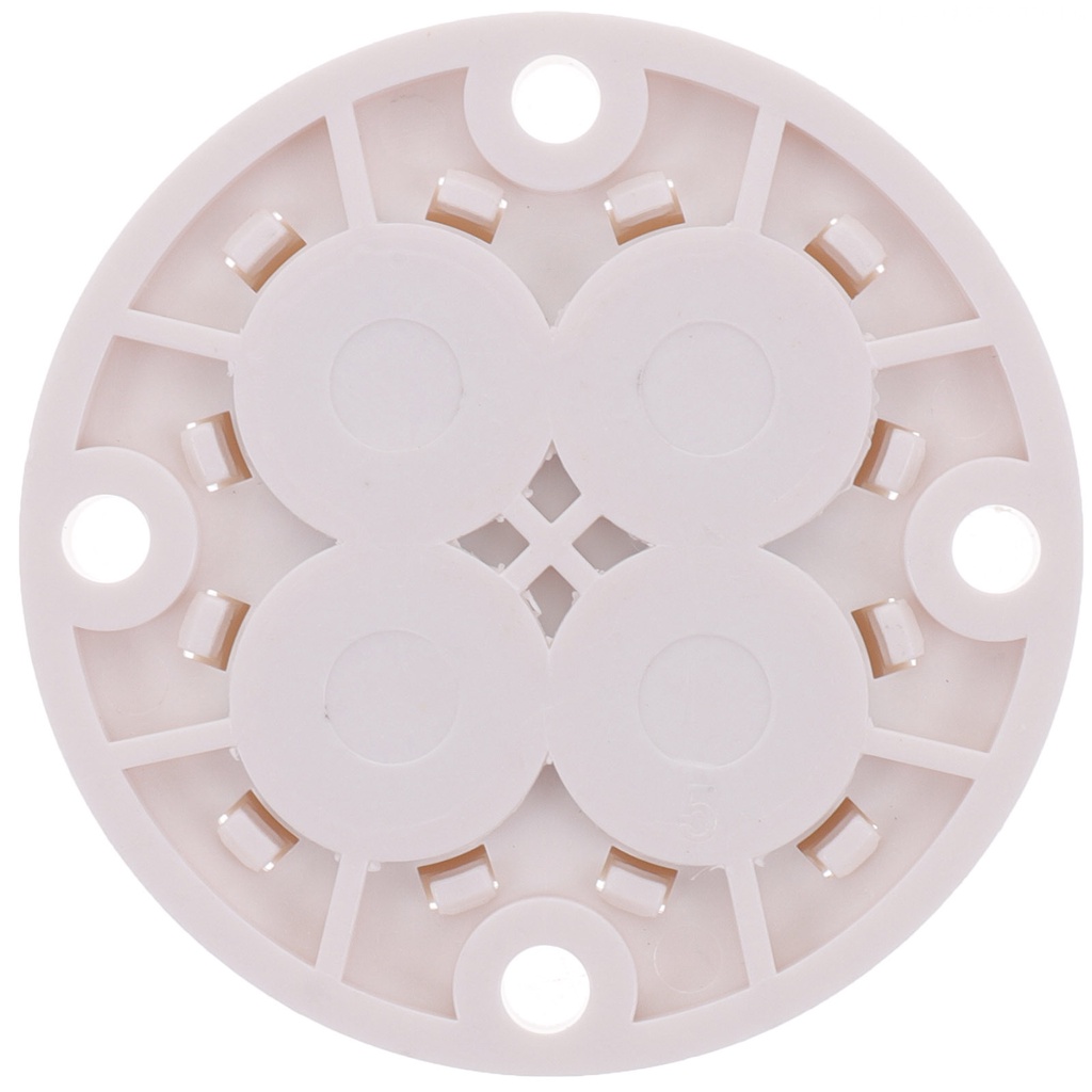 Set 4 Bánh Xe Kim Loại Mini Tự Dính 4.7X4.7X1.5CM