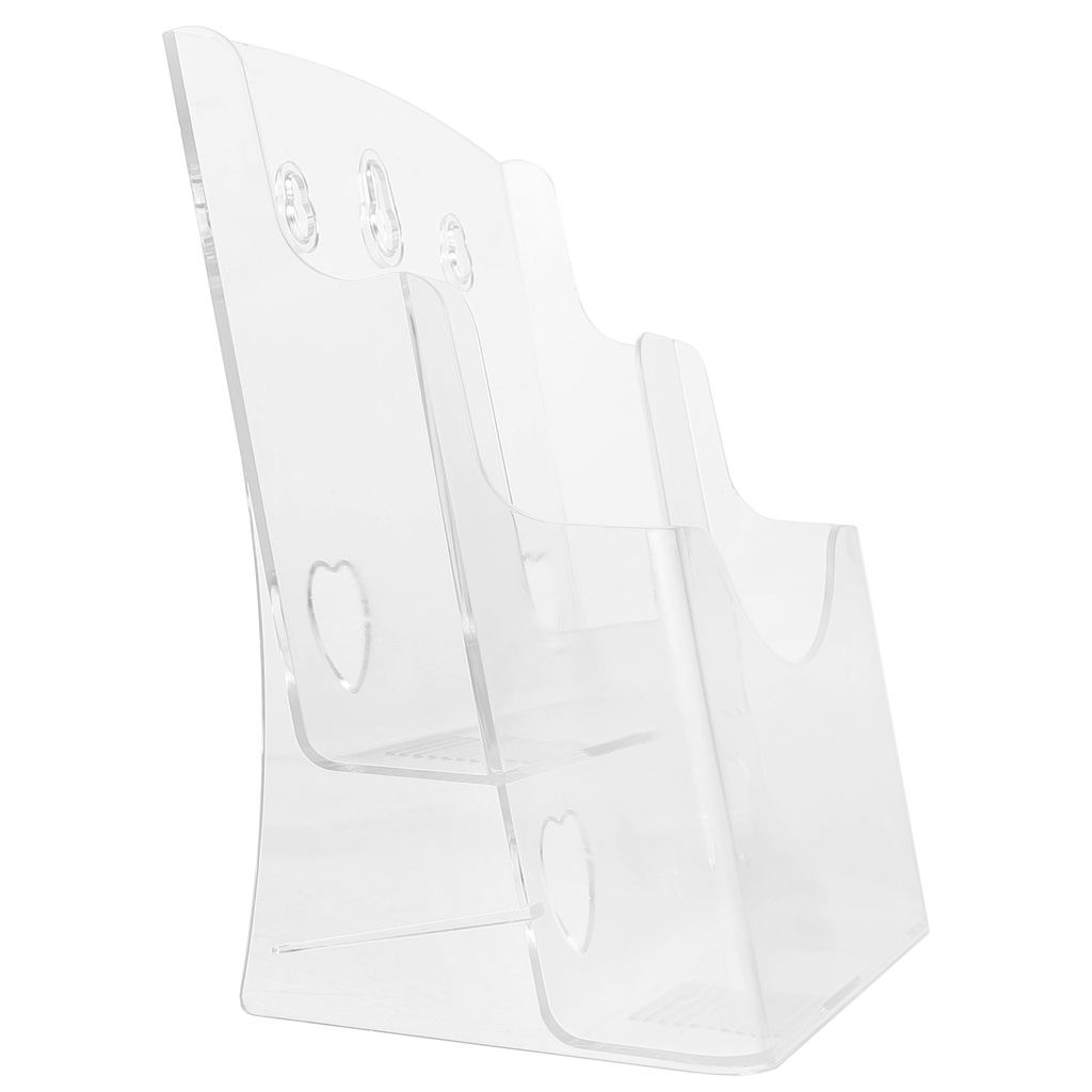 Kệ Nhựa Acrylic Trong Suốt Kích Thước 20.5X17.5cm Có Thể Gấp Gọn Tiện Dụng