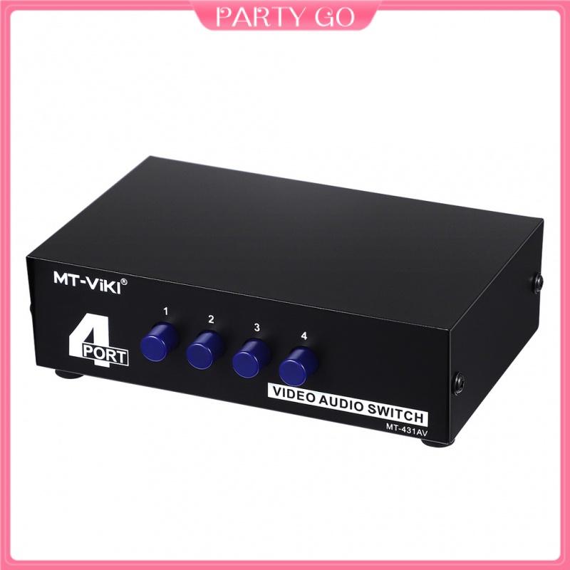 Bộ Thiết Bị Nhận Tín Hiệu Âm Thanh / Video 4 Trong 1