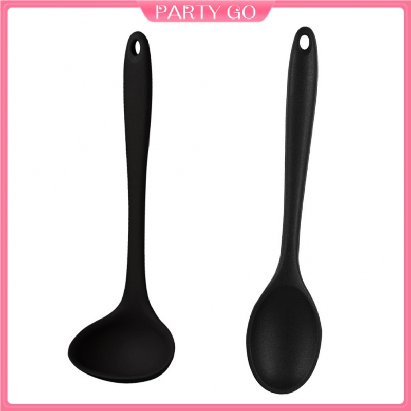 Set 2 Muỗng Silicone Trộn Cơm Tiện Lợi
