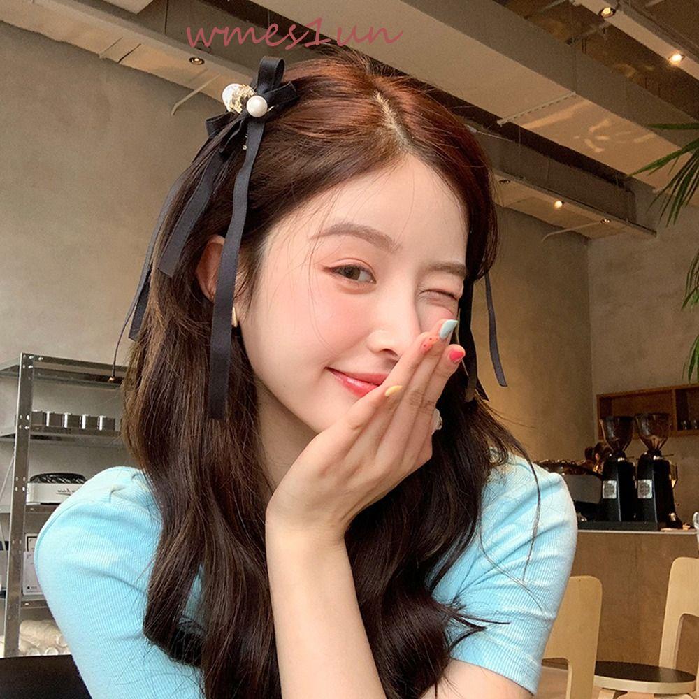 Kẹp Tóc Đính Nơ 15H Nhỏ Xinh Thời Trang Hàn Quốc Cho Bạn Gái