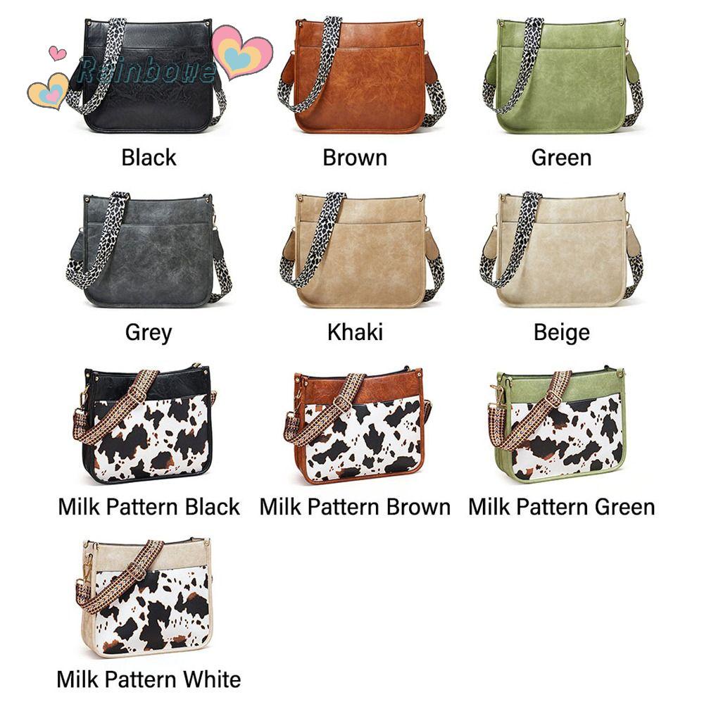 Túi Đeo Chéo Vai Cỡ Lớn Họa Tiết Da Báo Thời Trang Sành Điệu Cho Nữ