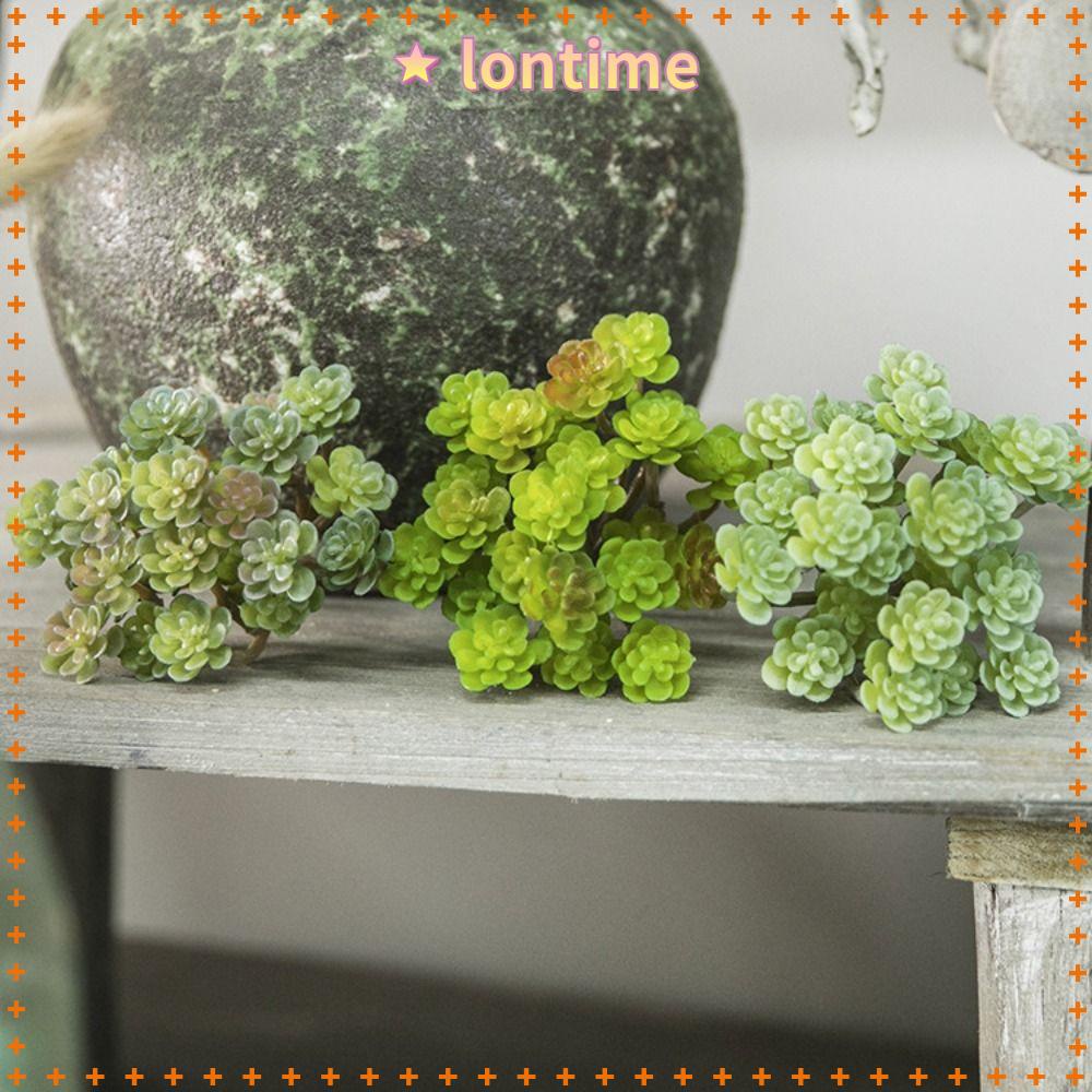 Bộ 2 Nhánh 24 Đầu Cây Nhân Tạo Dùng Trang Trí Vườn DIY