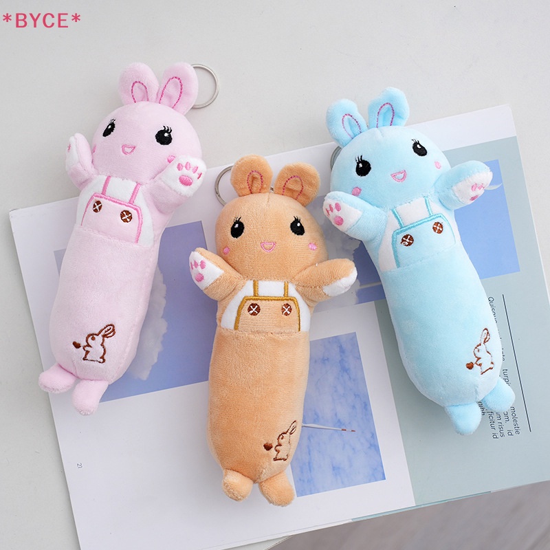 Móc Khóa Hình Thỏ Nhồi Bông Đáng Yêu Sáng Tạo Mới