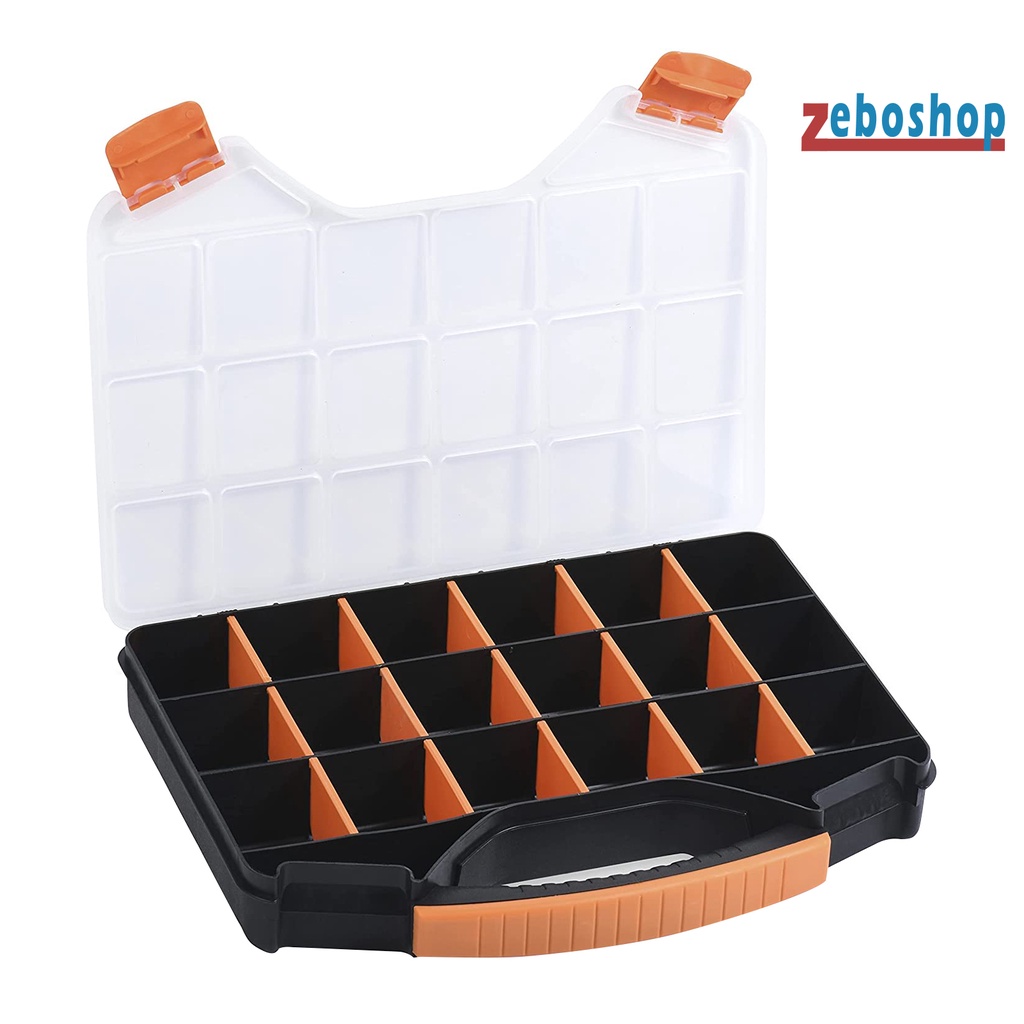 Hộp Đựng Dụng Cụ 18 Ngăn Bằng PP Tiện Dụng Cho Gia Đình