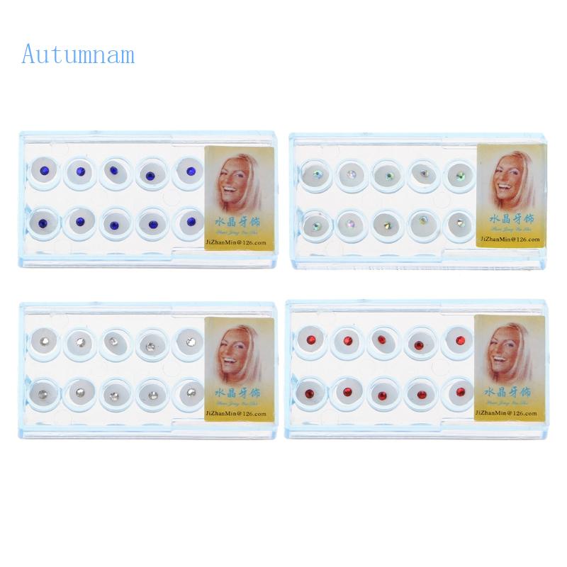 Set 10 Viên Đá Quý 2 0mm Trang Trí Răng