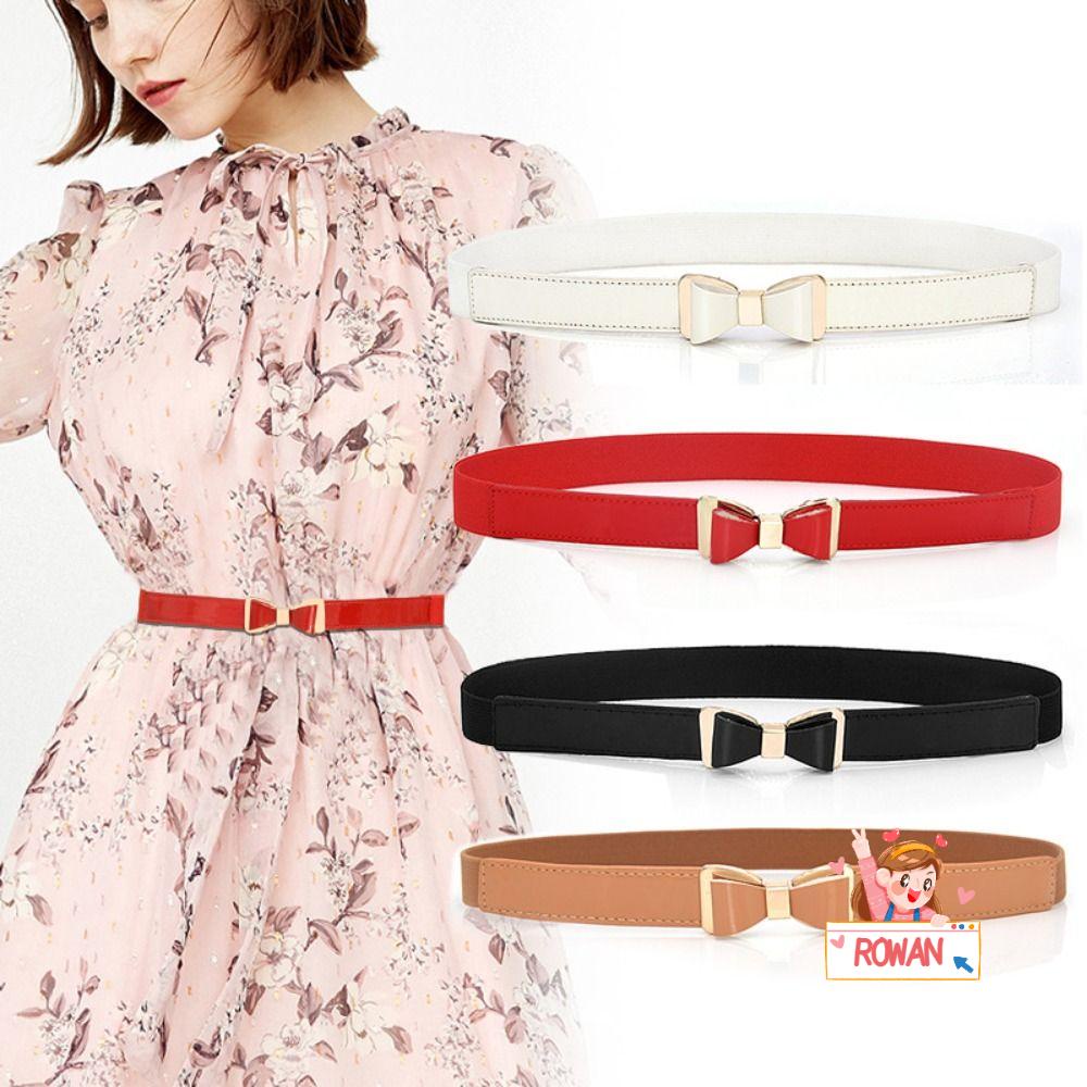 Thắt Lưng Mỏng Phối Nơ Xinh Xắn Dễ Phối Đồ