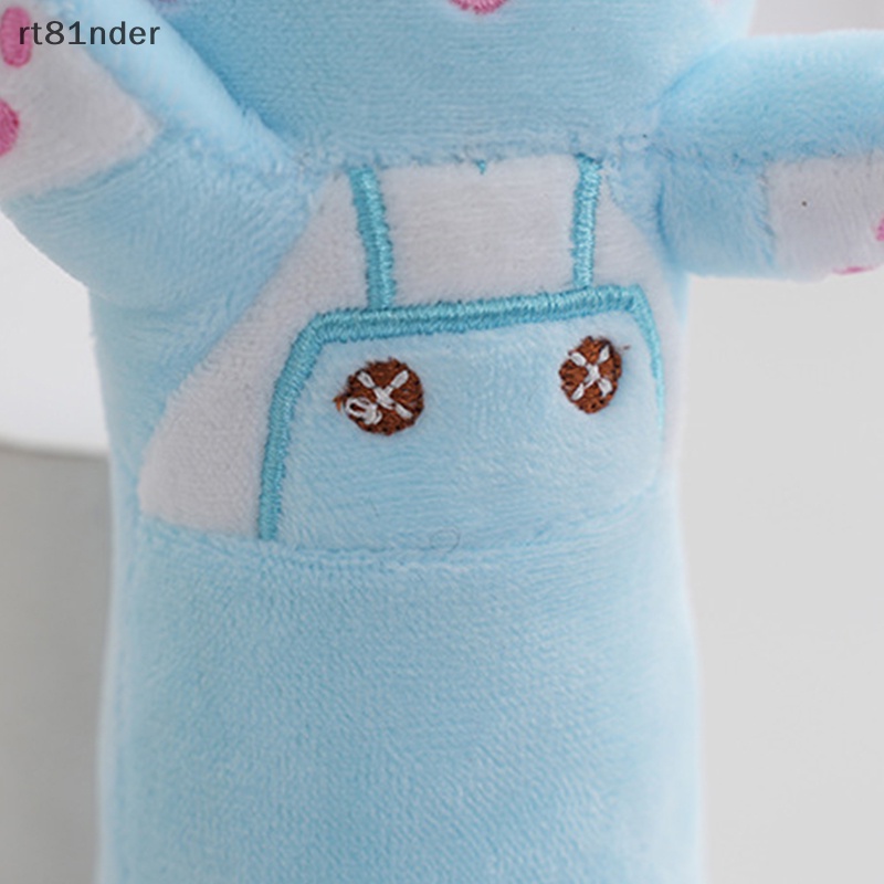 Rt Móc Khóa Thỏ Nhồi Bông Dài Mềm Mại Đáng Yêu