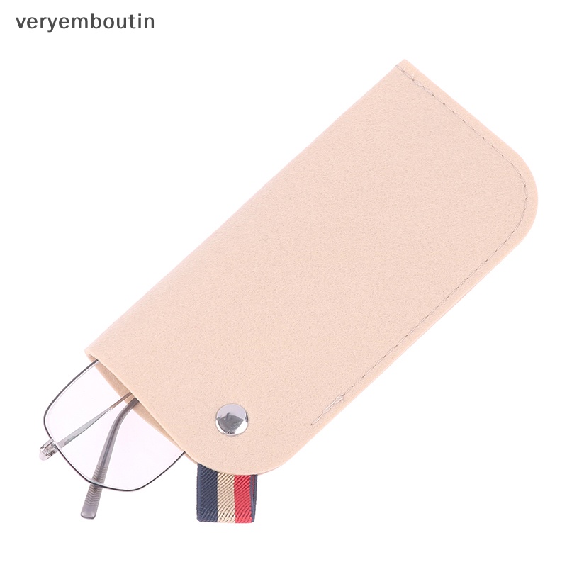 Túi Đựng Mắt Kính Bằng Vải Nỉ Dày Dặn Mềm Mại Nhiều Màu Sắc