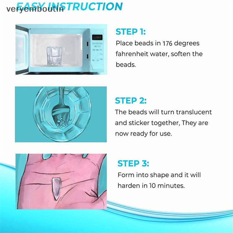 Bộ Dụng Cụ Thay Thế Răng Tạm Thời Hoàn Chỉnh Hình Nụ Cười