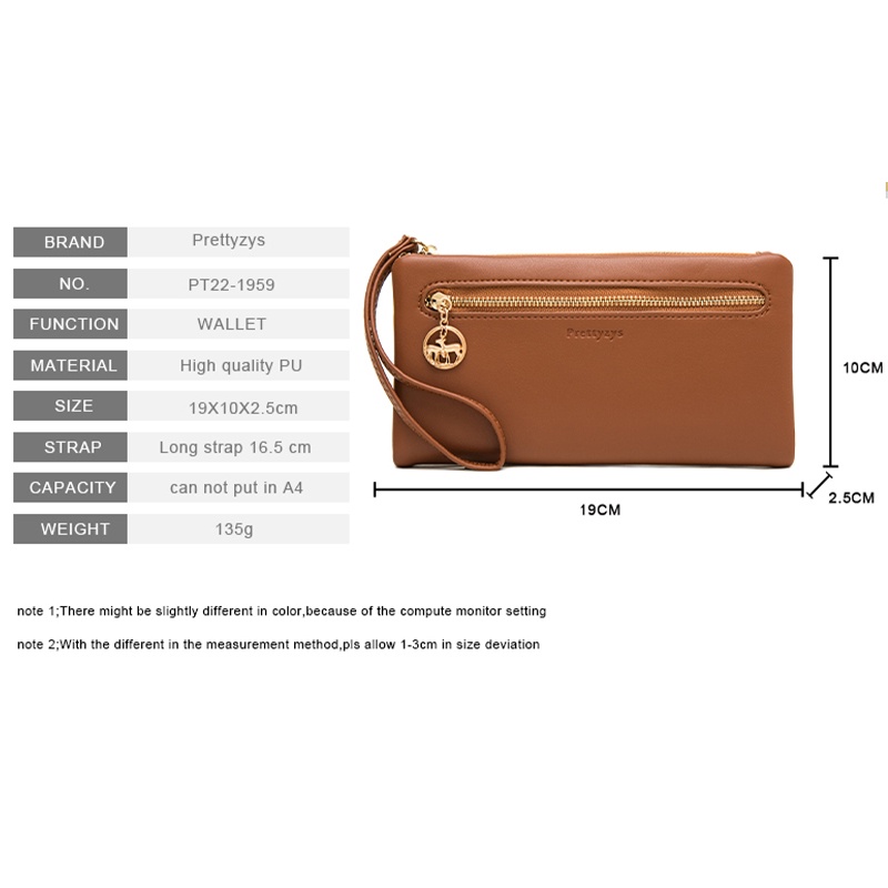 Ví Nữ Dài Da PU Thời Trang Mới