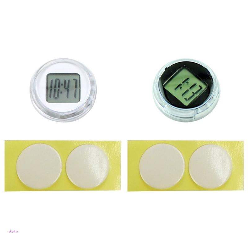 Aoto Đồng Hồ Dán Bảng Điều Khiển Xe Hơi Kỹ Thuật Số Nhỏ Nhắn Màn Hình Hiển Thị Thông Hơi Cho Tàu Thuyền Xe Đạp
