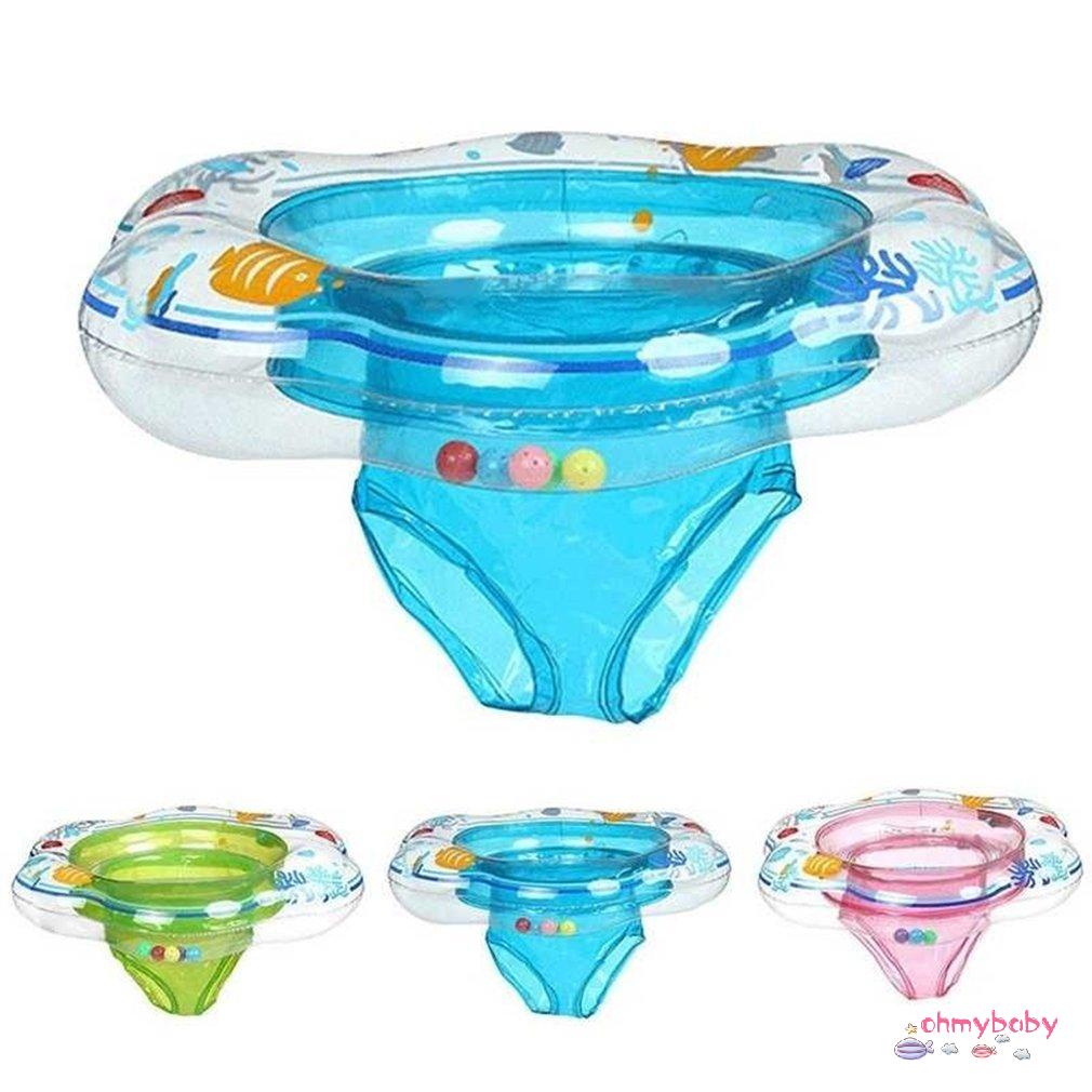 [Ready] Bơi Vòng Bơm Hơi Di Động Thân Thiện Với Môi Trường Trẻ Sơ Sinh Mịn Nách Cổ Áo Phao Cứu [Z/6]