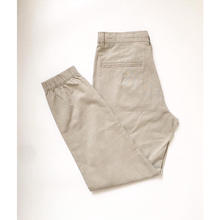 Quần  jogger linen nam