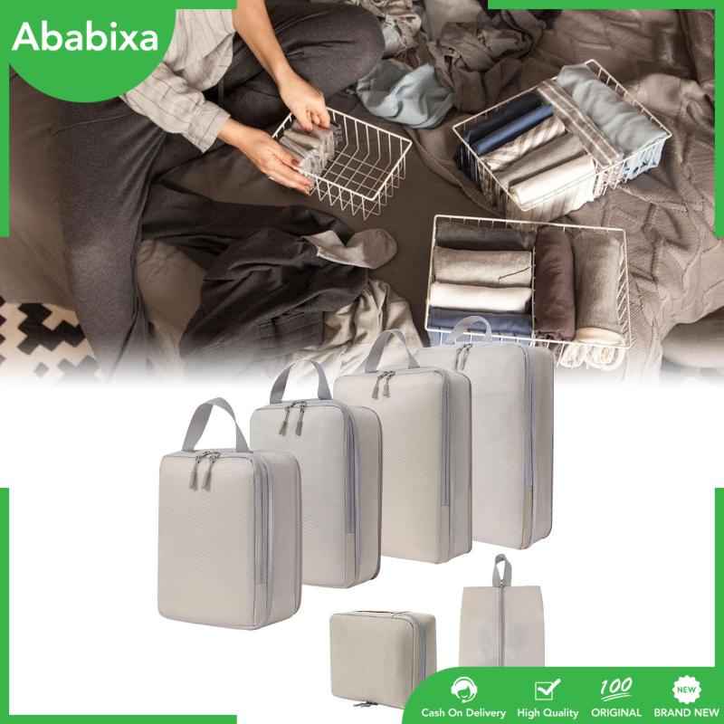 [Ababixa] Set 6 Túi Nén Đựng Đồ Dùng Cá Nhân Mang Đi Du Lịch Thoáng Khí