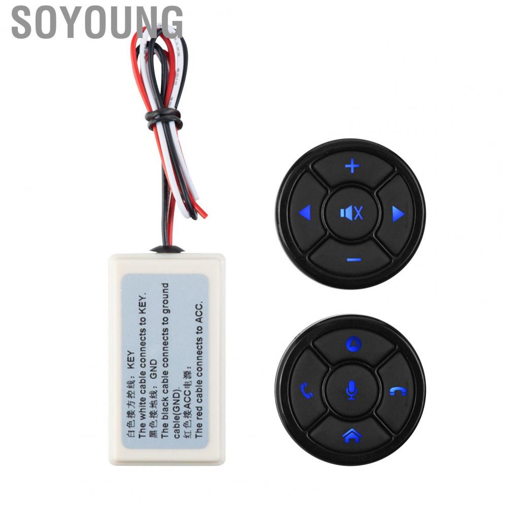 Soyoung Buttons  High Sensitivity Easy Installation Steering Wheel Controller for Car