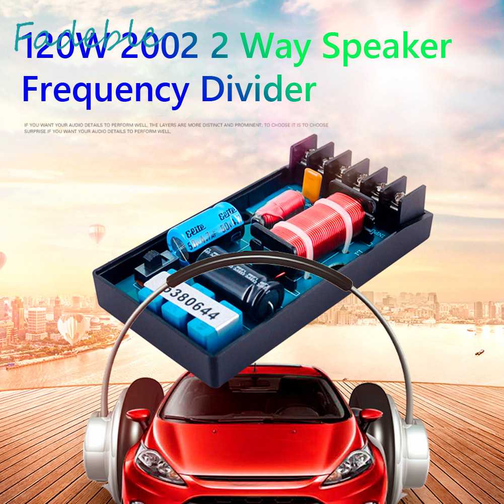 Bộ Chia Tần Số Loa Xe Hơi 2 Chiều 120W