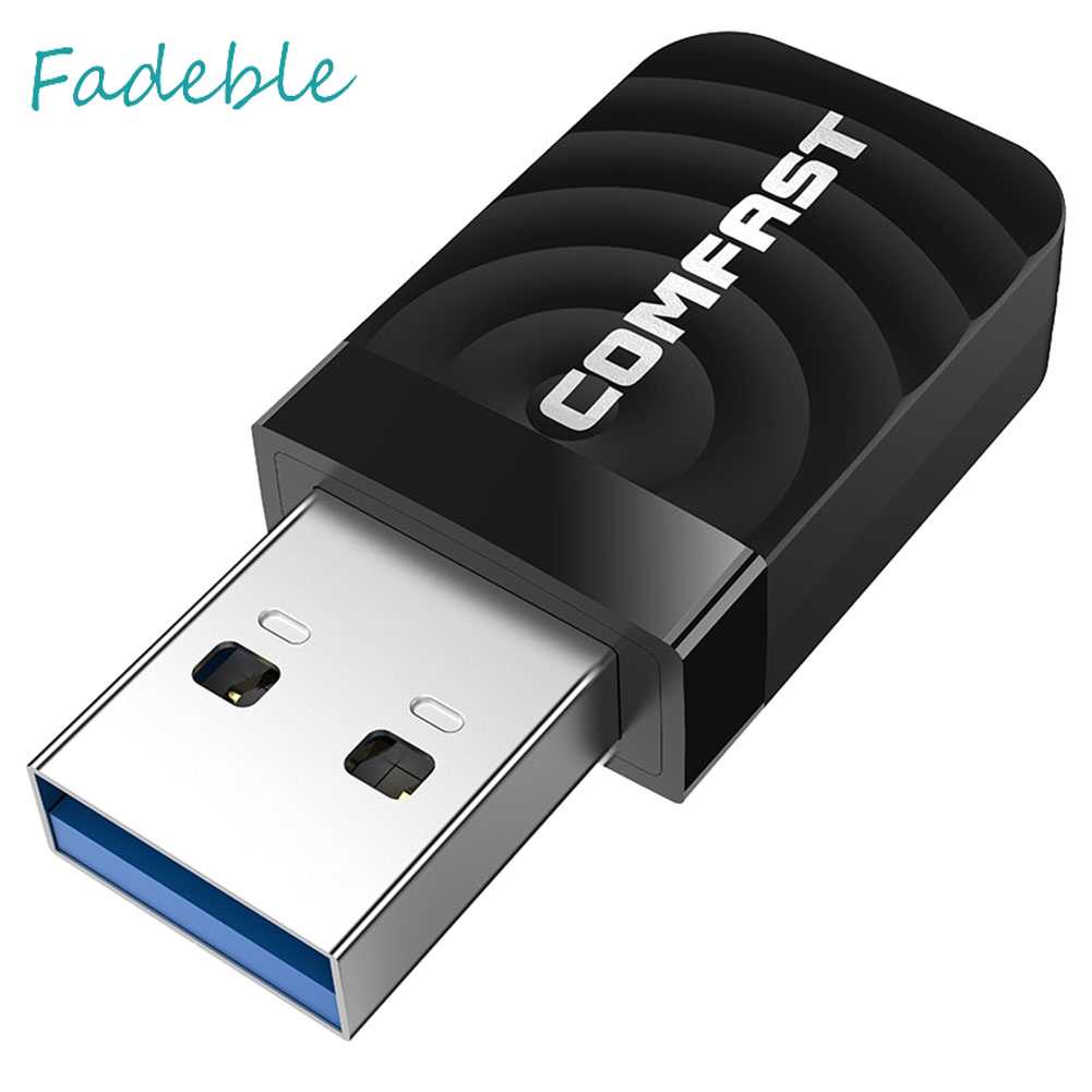 Thẻ Mạng Không Dây USB COMFAST 1300Mbps 802.11 b / g / n