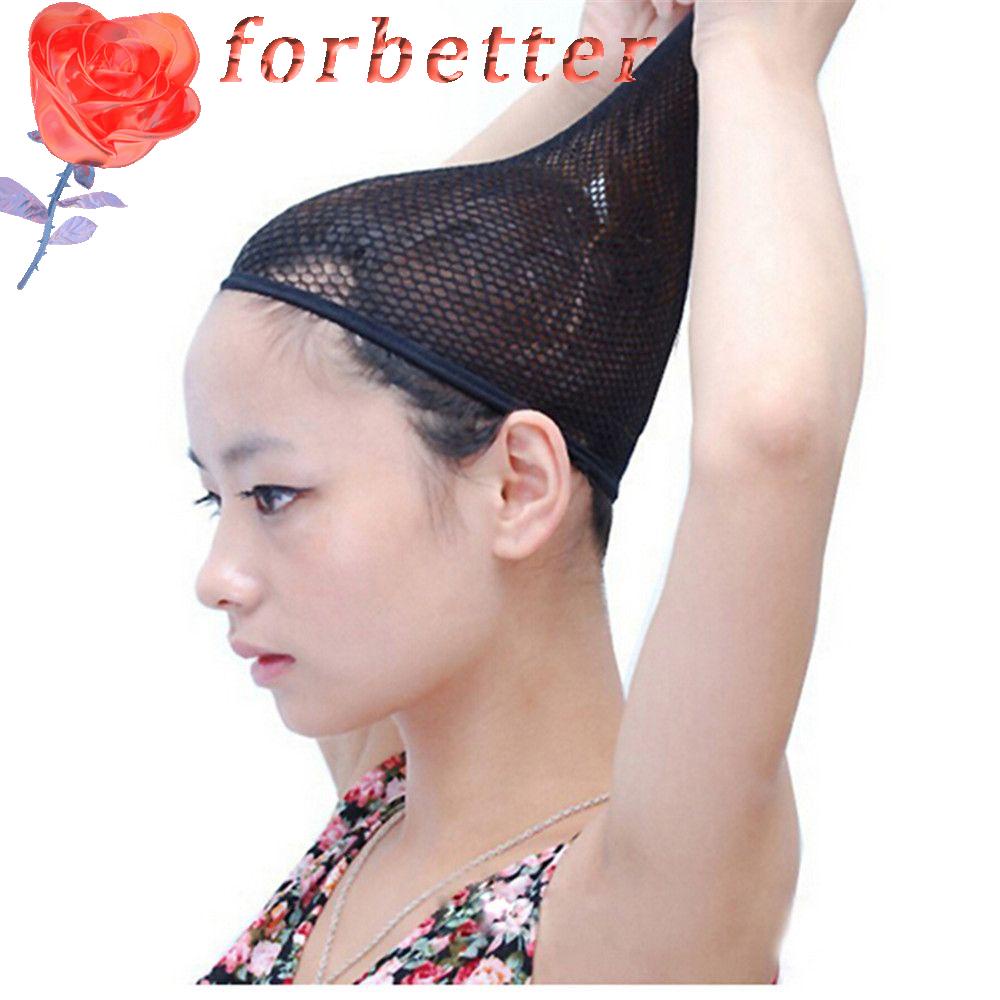 Mũ Lưới Đội Tóc Giả Dày Co Giãn Dành Cho Nữ