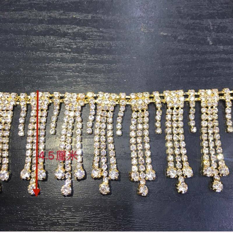 Chuỗi Hạt Đá Tua Rua 10CM Trang Trí Váy Cưới