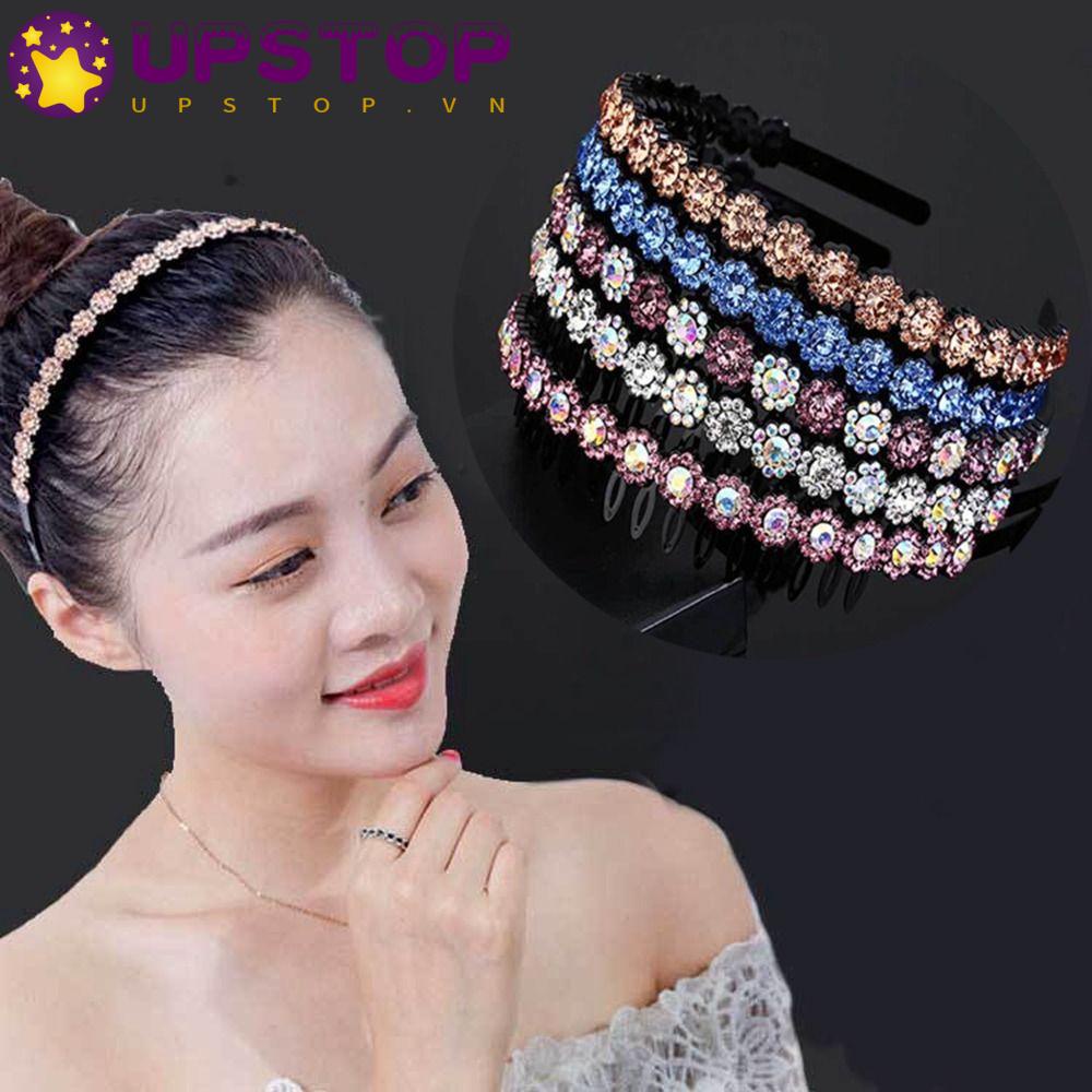 Băng Đô Cài Tóc Hai Hàng Thời Trang Cho Nữ|Kẹp Tóc Tạo Kiểu Tiện Dụng Chất Lượng Cao