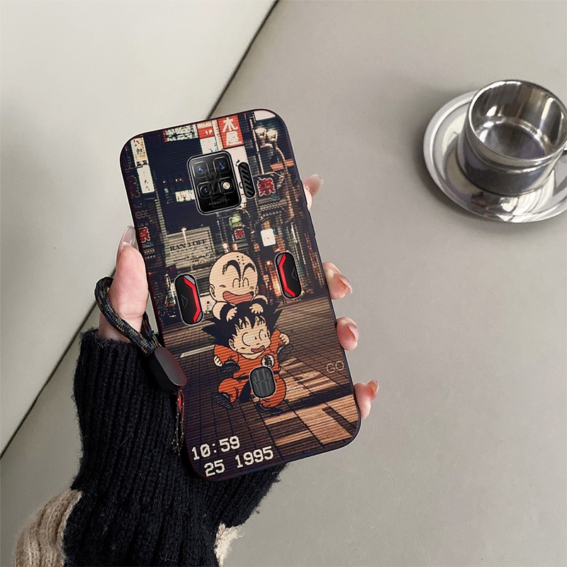 Ốp Điện Thoại Hình Naruto Attack On Titan One Piece Cho ZTE Nubia Red Magic 7 Pro