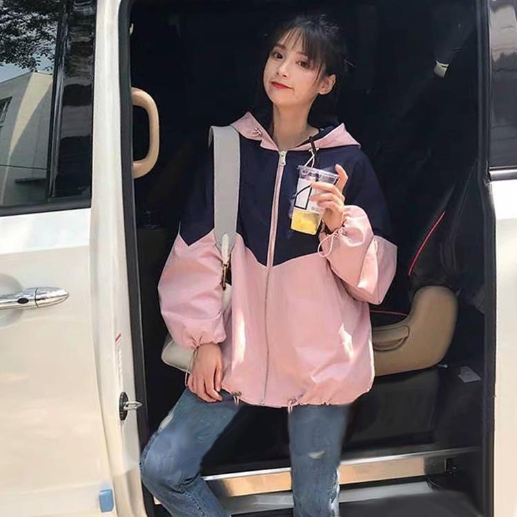 Áo Khoác Cardigan Mỏng Có Nón Chống Nắng Dáng Rộng Thời Trang Xuân Hè Phong Cách Hàn Quốc Mới Cho Nữ Sinh