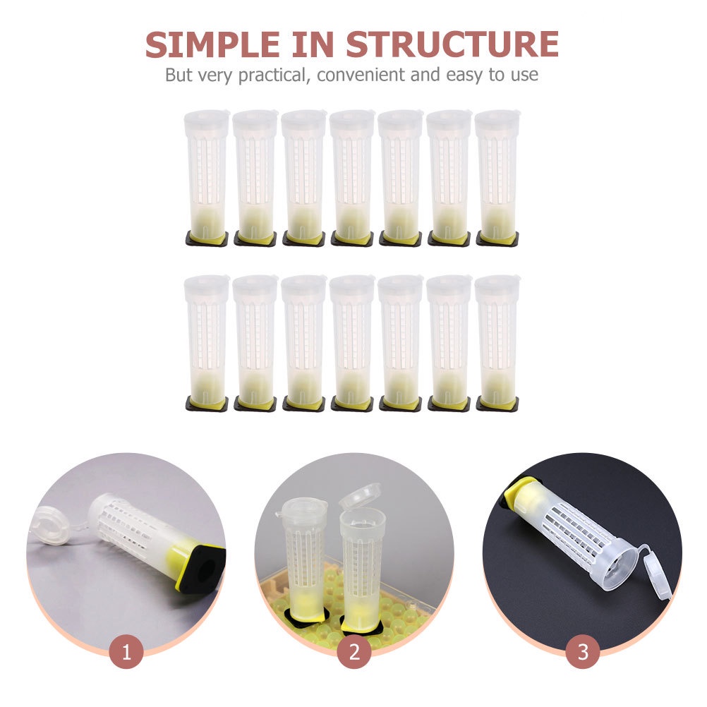 Set 20 Giá Đỡ Cốc Nuôi Ong Bằng Nhựa