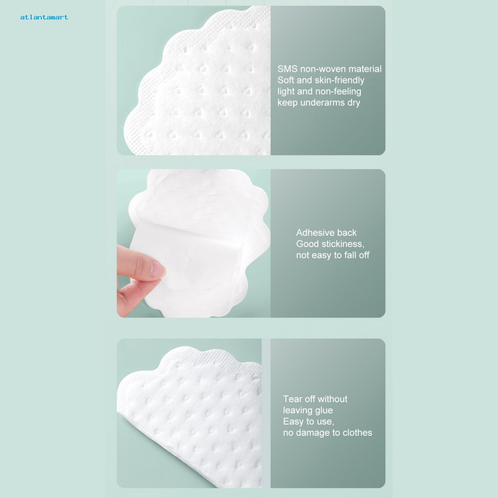 Túi Đựng Đồ Dùng Cao Cấp Tiện Dụng| Bộ 20 Miếng Đệm Thấm Hút Mồ Hôi Siêu Mỏng Hiệu Quả Cho Vùng Da Dưới Cánh Tay / Toàn Thân Vào Mùa Hè