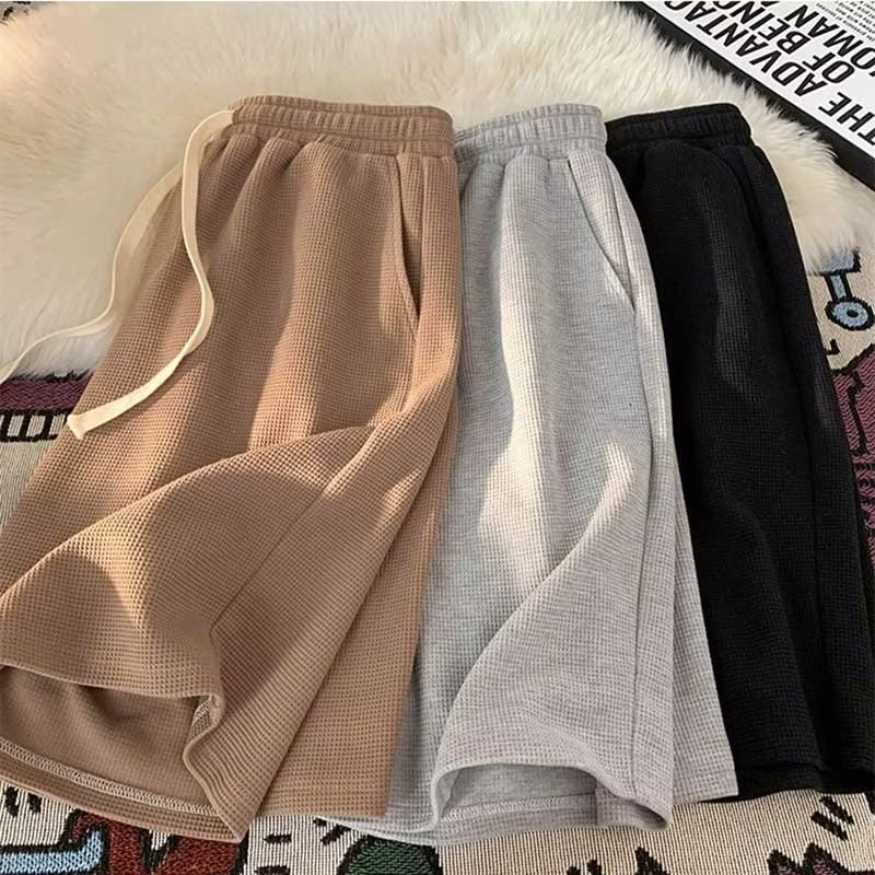 Quần Short Thể Thao Bằng Cotton Màu Xanh Bơ Thời Trang Mùa Hè Phong Cách Mới Dành Cho Nữ