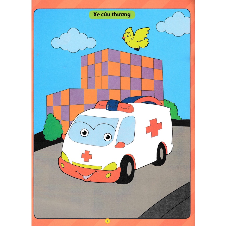 Sách - Tô Màu Phương Tiện Giao Thông 1 - TV