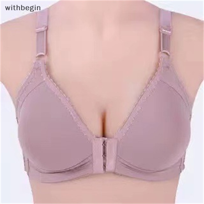 Áo Ngực Không Gọng Không Đường May Cài Khóa Trước Nâng Ngực Thời Trang Cho Bạn Gái