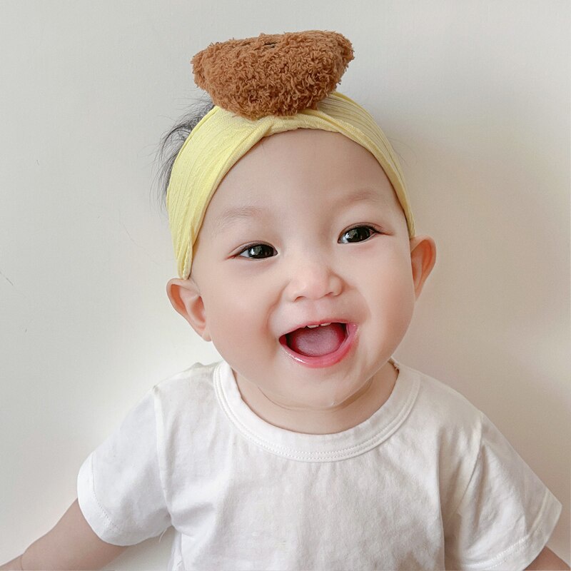Set 2 Đôi Tất Cotton Mềm Mại Hình Gấu Đáng Yêu Cho Bé