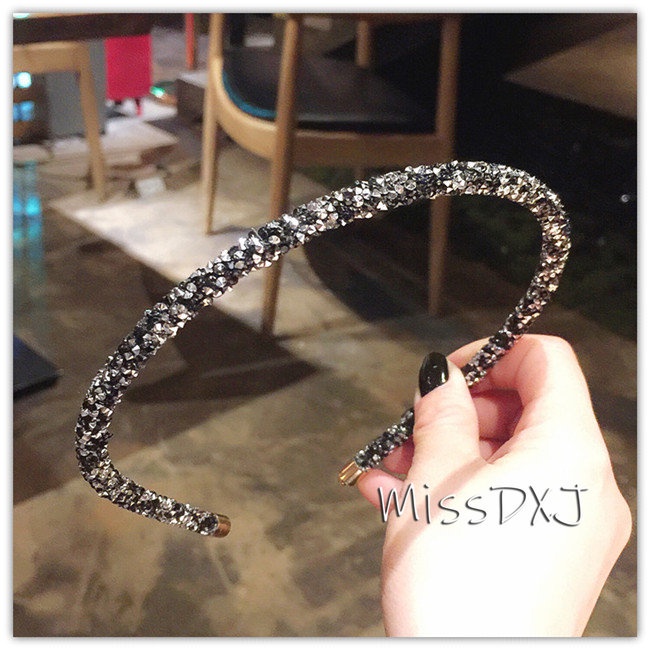 Băng Đô Cài Tóc Đính Đá Thời Trang Hàn Quốc